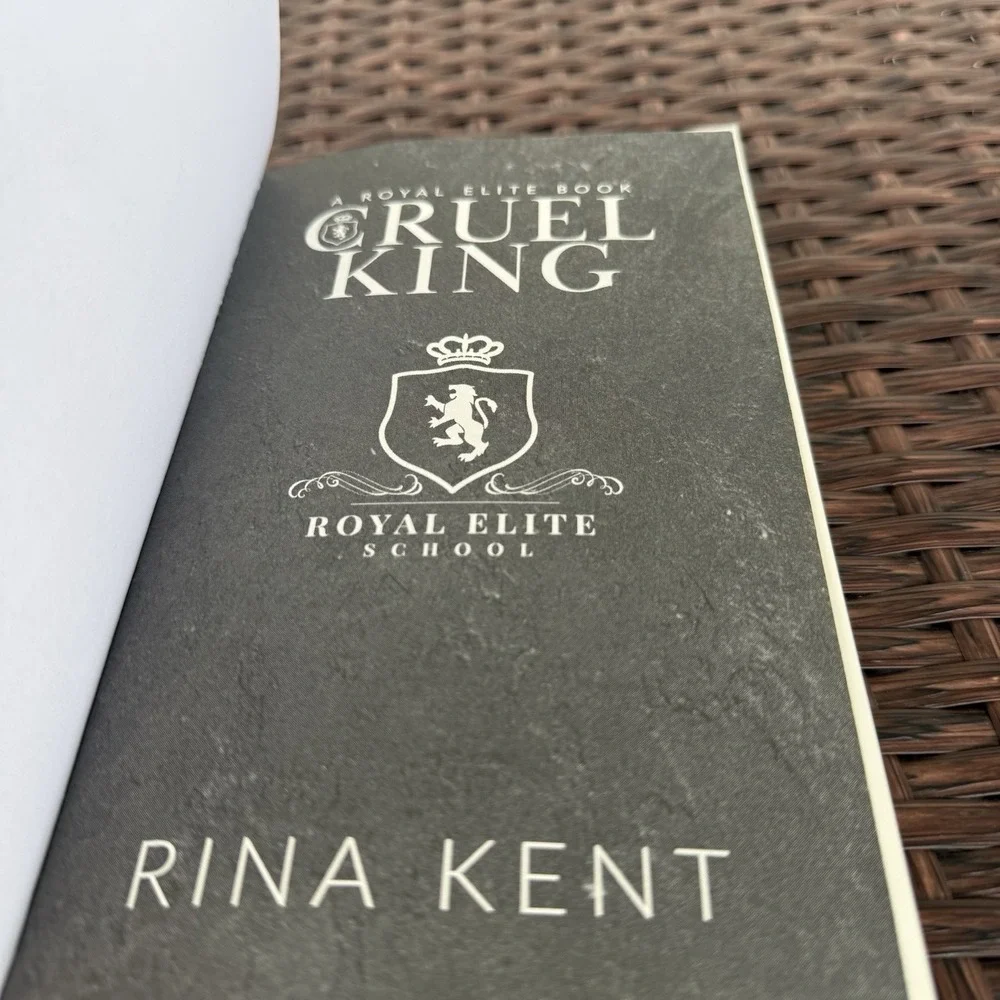 Cruel King by Rina Kent- Dark Romance (Royal Elite) OOP 1st indie
